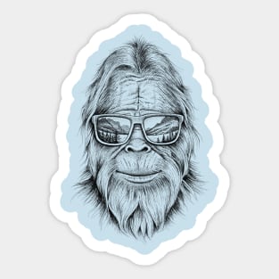 Big Foot's Big View Sticker